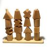 "Geometry Tower" Wooden Toy