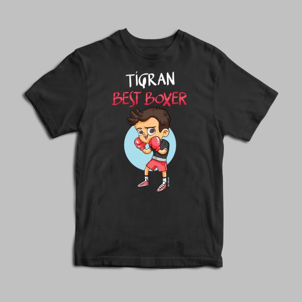 Personalized T-shirt "Best Boxer"