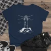 Lighthouse design shirt, Simplistic lighthouse tee shirt, Light house shirt, Simple tee shirt