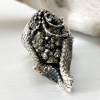 Silver Ring | Exclusive Stones | Golden pyrite | Handmade works
