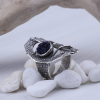 Azurite Silver Jewelry Set