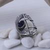 Azurite Silver Jewelry Set