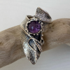 Amethyst Silver Ring