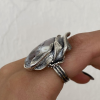 Agate Silver Ring