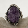 Amethyst Silver Ring