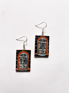 Gyumri door earrings