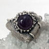 Amethyst Silver Ring