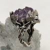 Armenian Grape Ring | Natural amethyst | Sterling silver 925