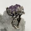 Amethyst Silver Ring