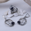 Azurite Silver Jewelry Set