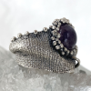 Amethyst Silver Ring