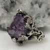 Armenian Grape Ring | Natural amethyst | Sterling silver 925