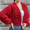 Red Cardigan