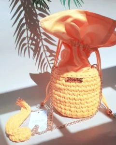 Sunny handmade bag