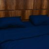 Dark Blue Bed Linen Set