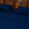 Dark Blue Bed Linen Set