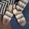 Hand Knitted Blanket And Socks