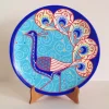 "Peacock" Decorative Ceramic Plate