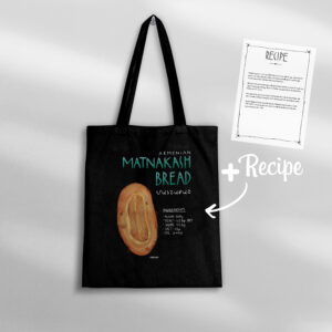 Eco Tote Bag “Matnakash” from Armenian Food Collection