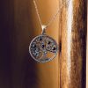 Sterling silver Handmade Armenian pendant with chain