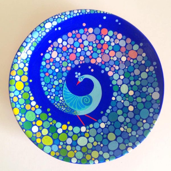 Decorative ceramic plate "Dream"
