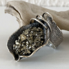 Pyrite Silver Ring