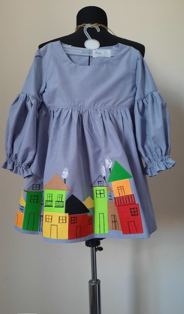 Kidswear Long-Sleeved Dress