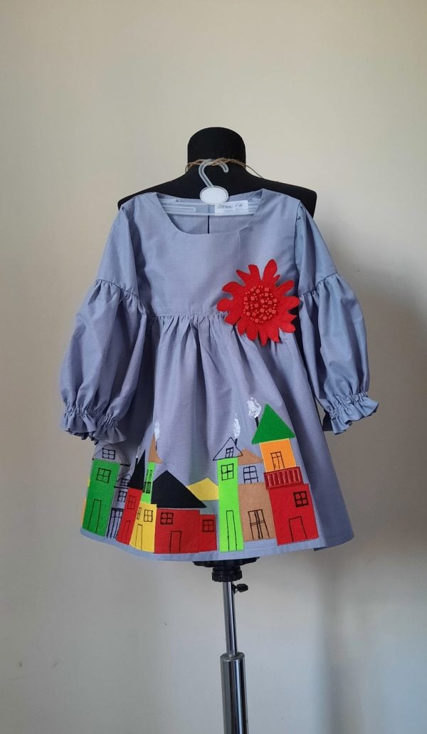 Kidswear Long-Sleeved Dress