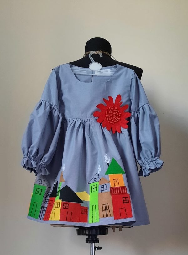 Kidswear Long-Sleeved Dress