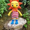 "Sun In Swimsuit" Knitted Doll