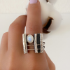 Moonstone Silver Ring