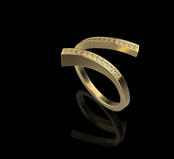 Gold Diamond Ring