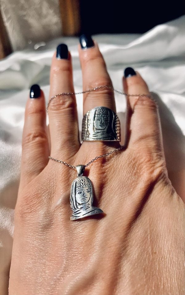 "Armenian Woman" Silver Jewelry Set