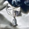 Jewelry set, Armenian girl, Sterling silver