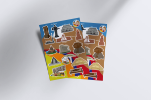 Sticker sheet – Armenian Places