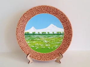Decorative ceramic plate “Ararat”