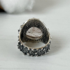 Rutilated Quartz Silver Ring