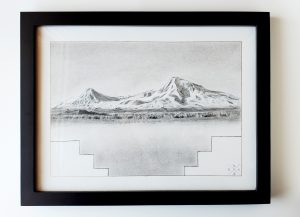 “Art of Narek” | Ararat Artwork | Ararat Drawing | Armenian Art Gift