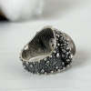 Unique gemstone ring | Handmade jewelry | rutilated quartz | designed by Shahinian