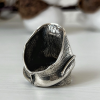Unique silver ring | handmade jewelry | Natural stones