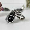 Onyx Silver Jewelry Set