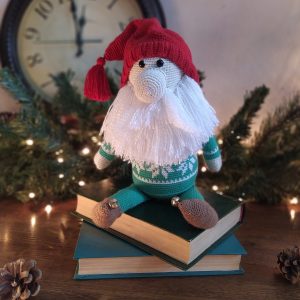 XMas gnome, Gnome, Christmas gnome, crochet gnome, crochet toy, soft Christmas toy, Christmas presents, Christmas decorations