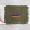 Embroidered Greeting Cards With the Armenian Flag by Misma