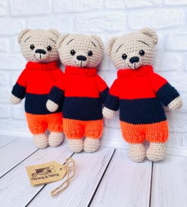 Armenian Dressed Toy Bear Simon