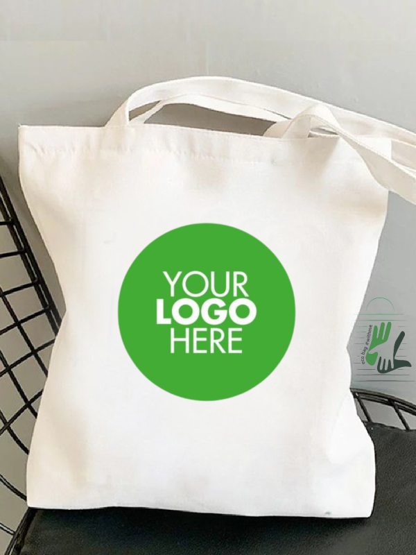 Customize Logo on Tote Bag