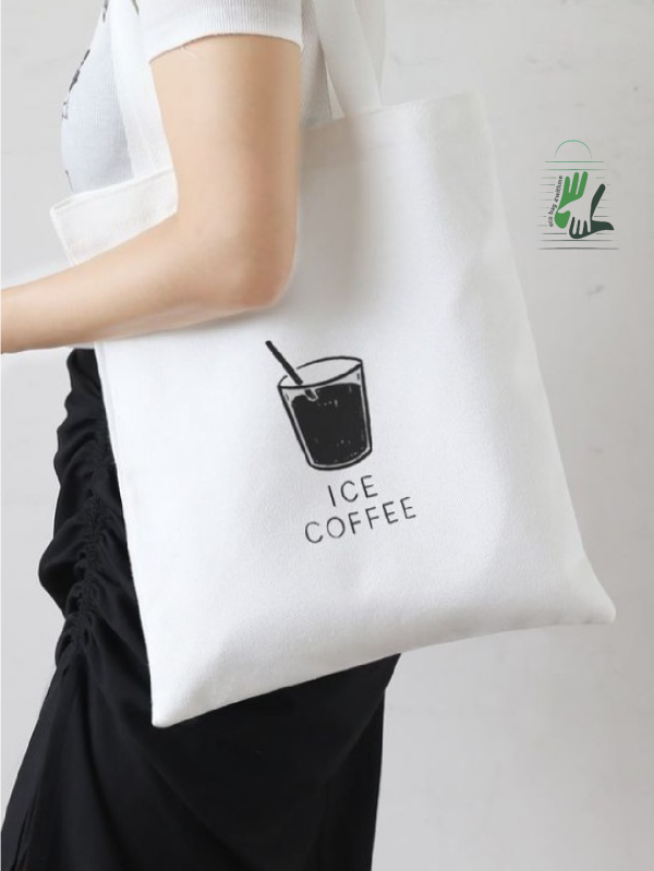 Ice Coffee Tote Bag