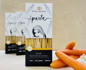 Pasta Fettuccine with Carrot