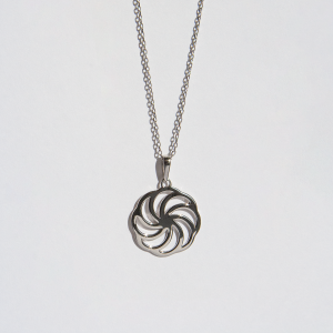 Armenian Eternity Symbol / Arevakhach Silver Pendant