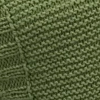 Wool Throw Blanket-Moss Green