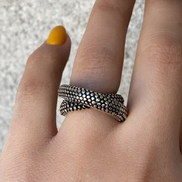 Sterling Silver Spiral Wrap Ring